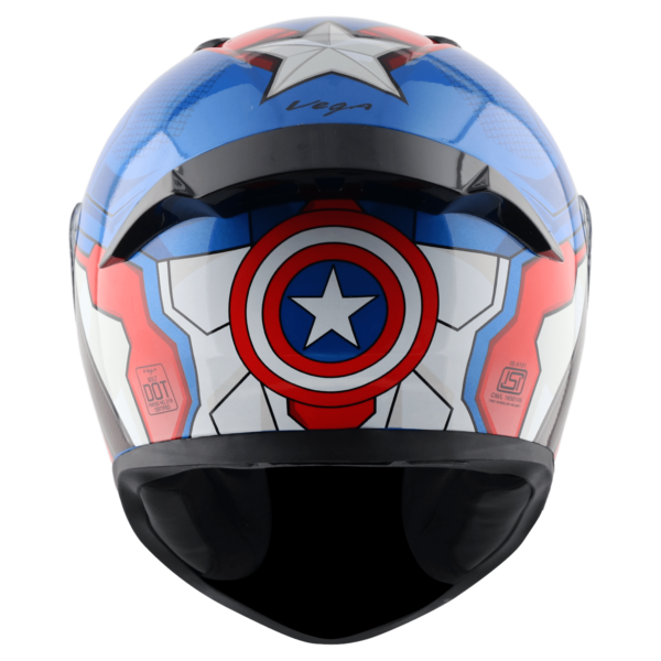 Bolt Marvel Captain America Edition Helmet - Image 5