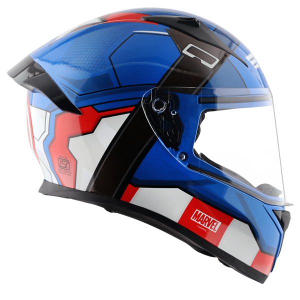 Bolt Marvel Captain America Edition Helmet - Image 4