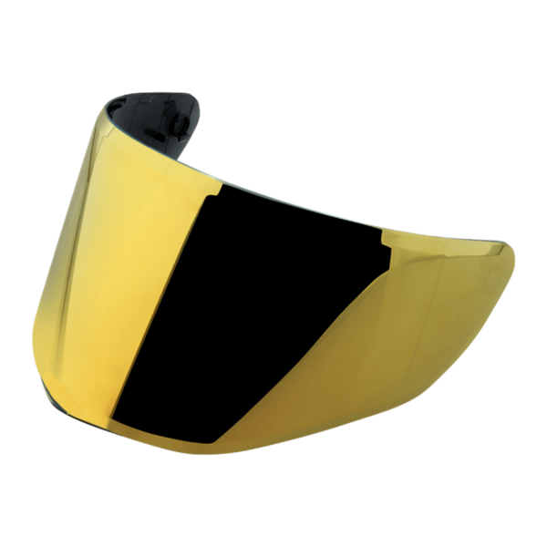 Bolt Iridium Gold Visor