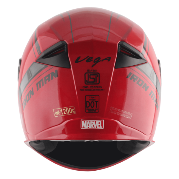 Ryker Marvel Iron Man Edition Helmet - Image 4