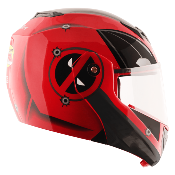 Crux Dx Marvel Deadpool Edition Helmet - Image 5